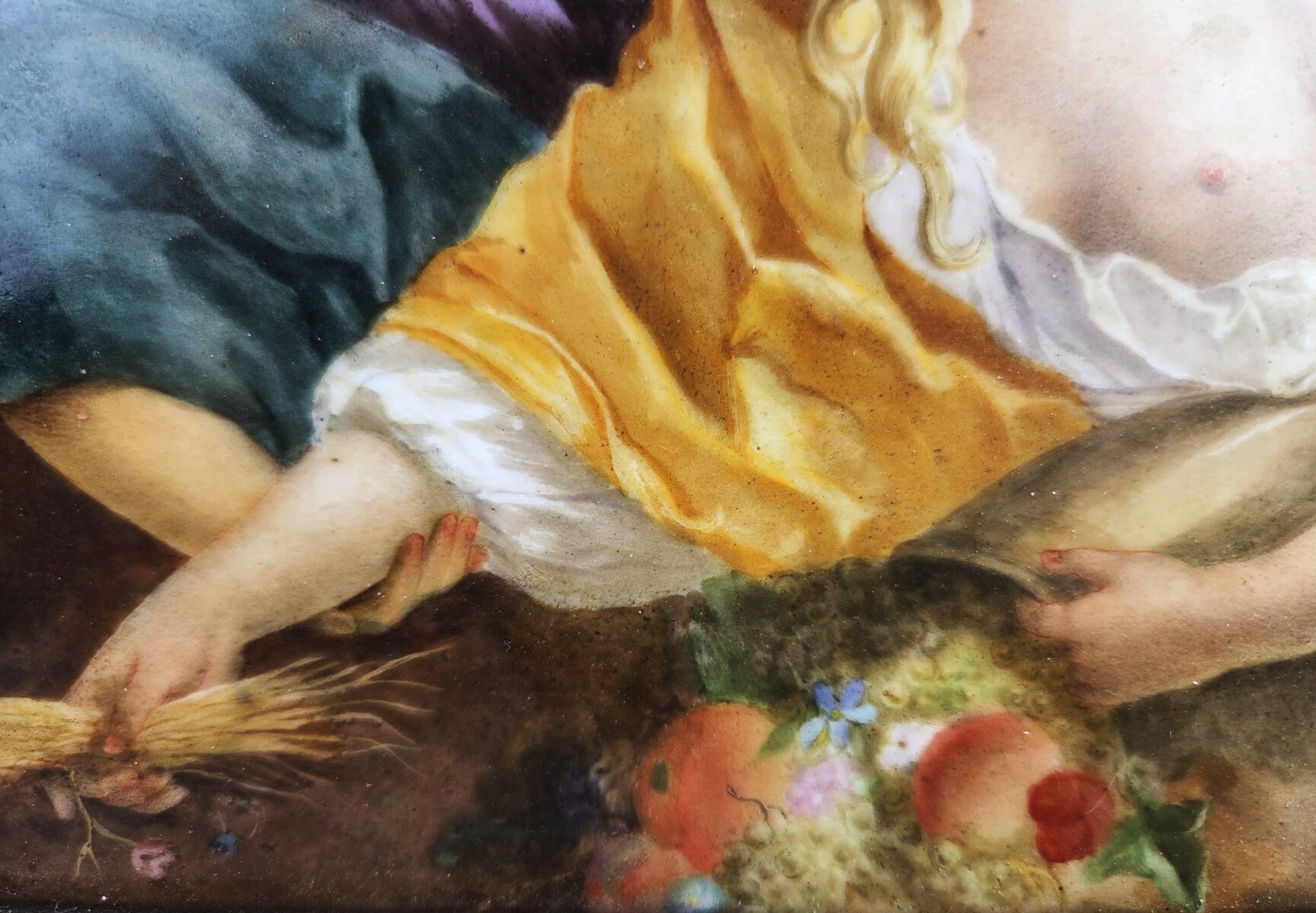Painting on Limoges porcelain, 19th century