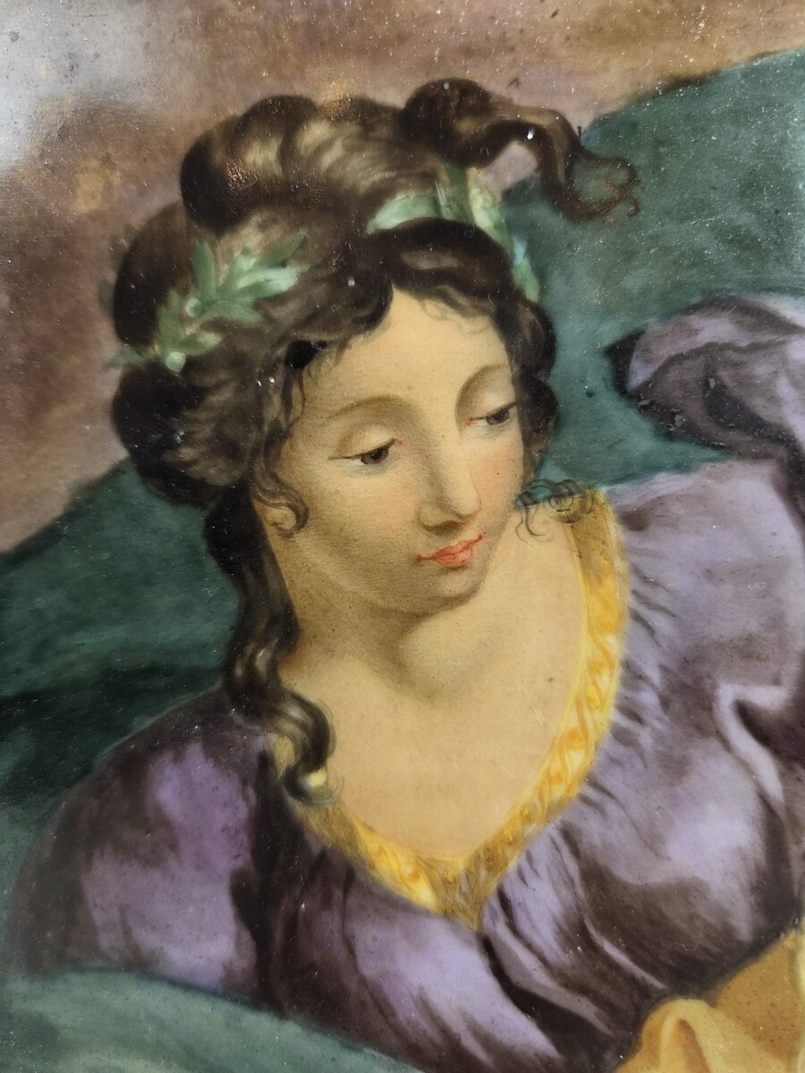 Painting on Limoges porcelain, 19th century