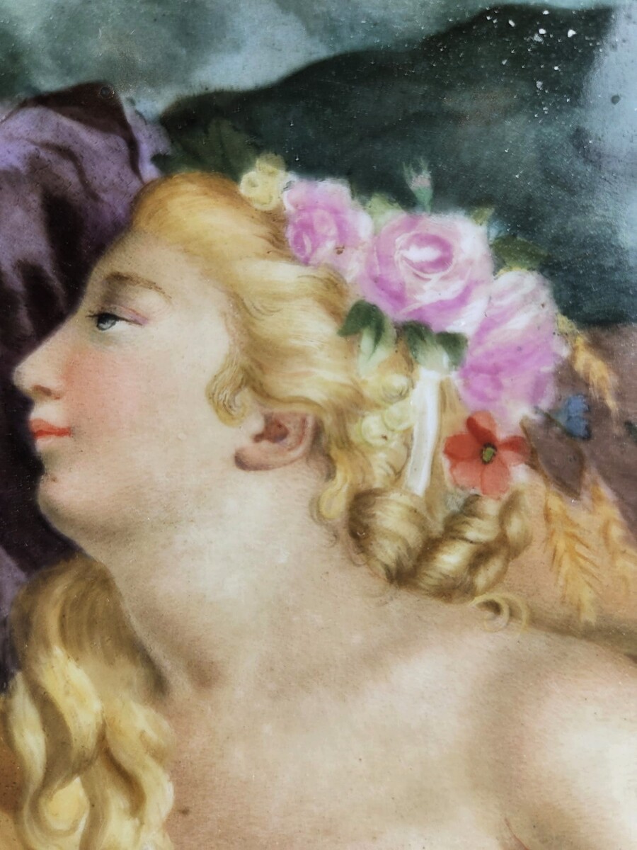 Painting on Limoges porcelain, 19th century