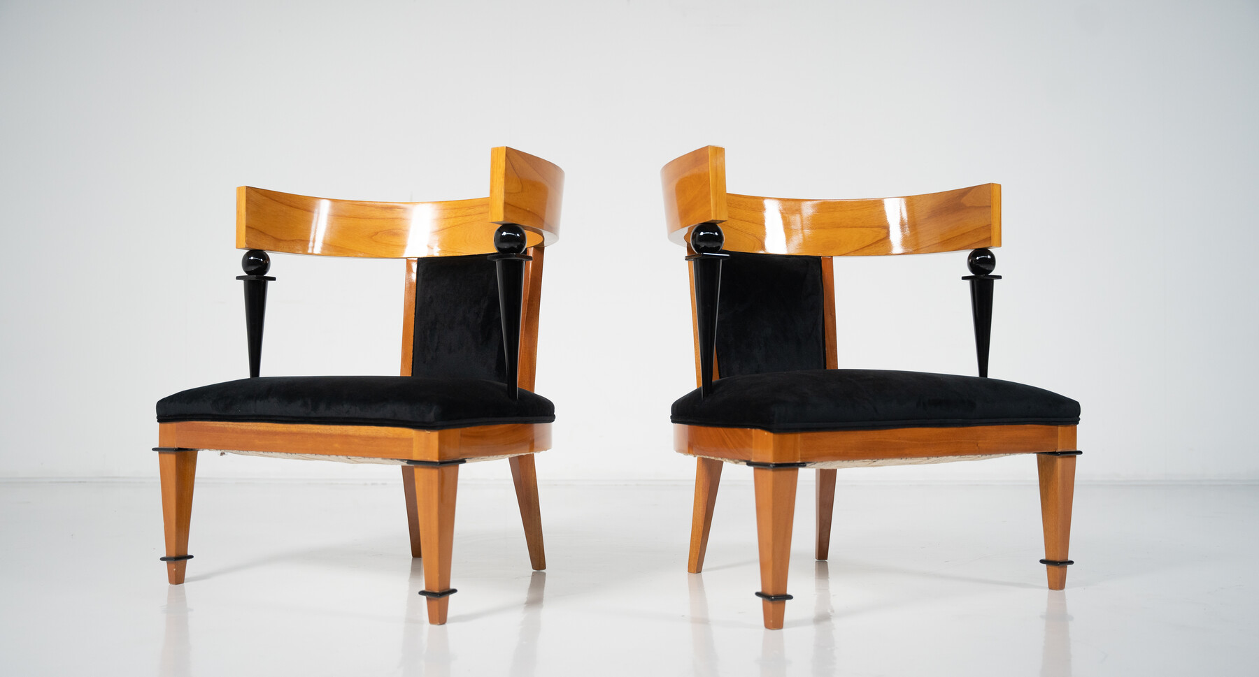 Pair of armchairs, André Arbus style