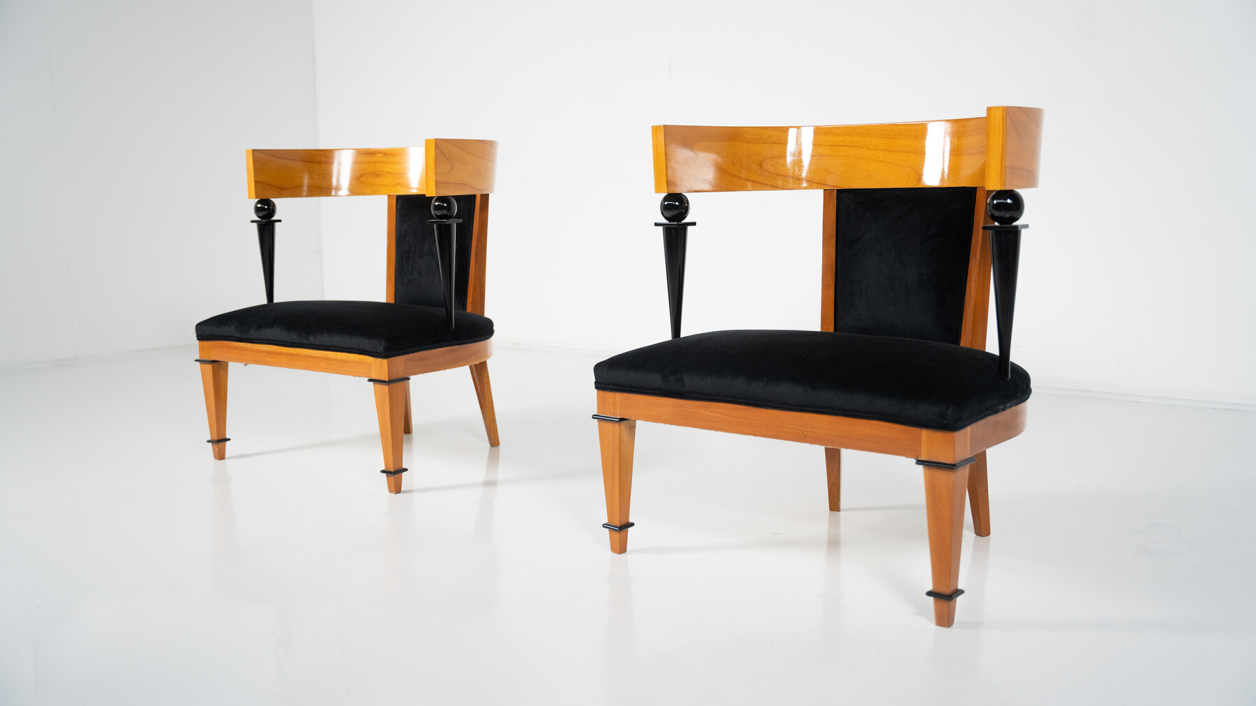 Pair of armchairs, André Arbus style