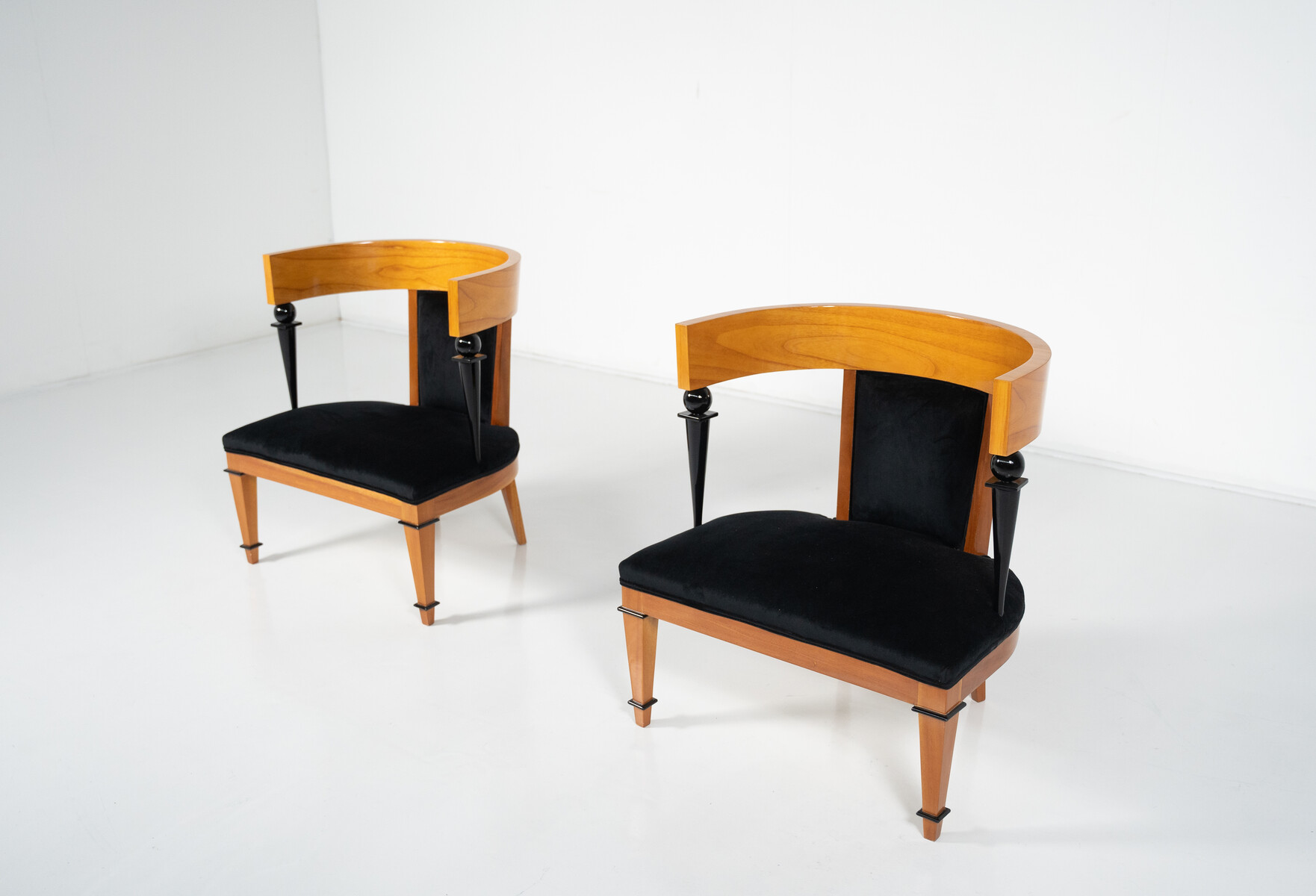 Pair of armchairs, André Arbus style