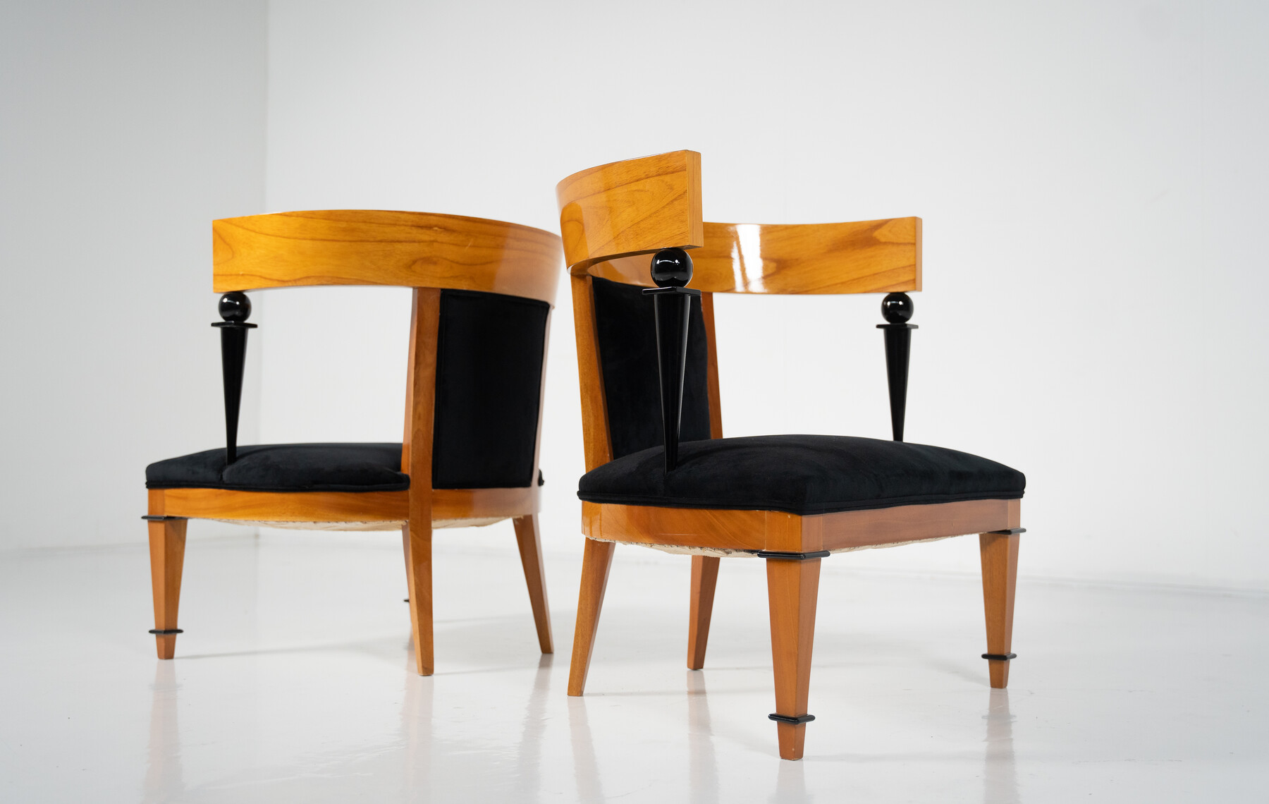 Pair of armchairs, André Arbus style