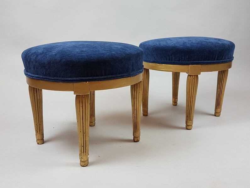 Pair of Art Deco stools