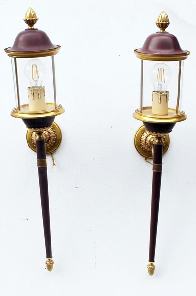 Pair of empire style sconces