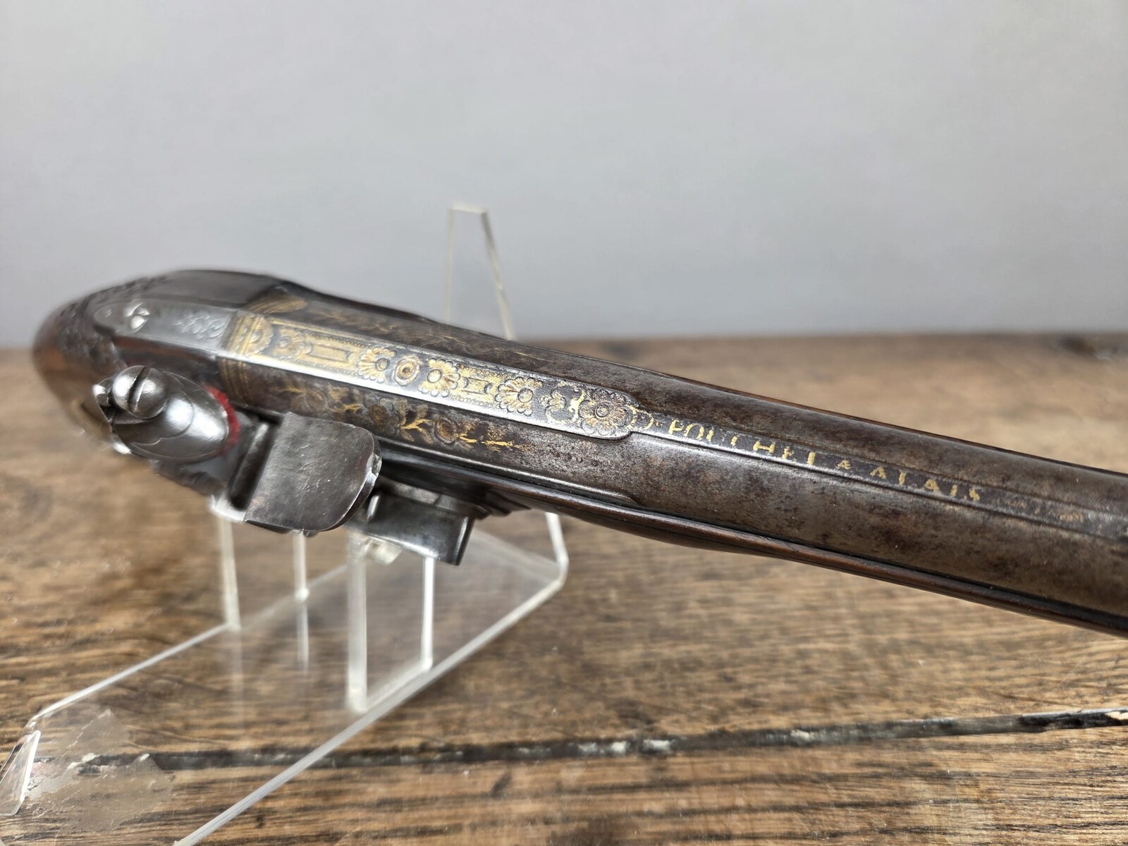 Pair of flintlock pistols circa 1750