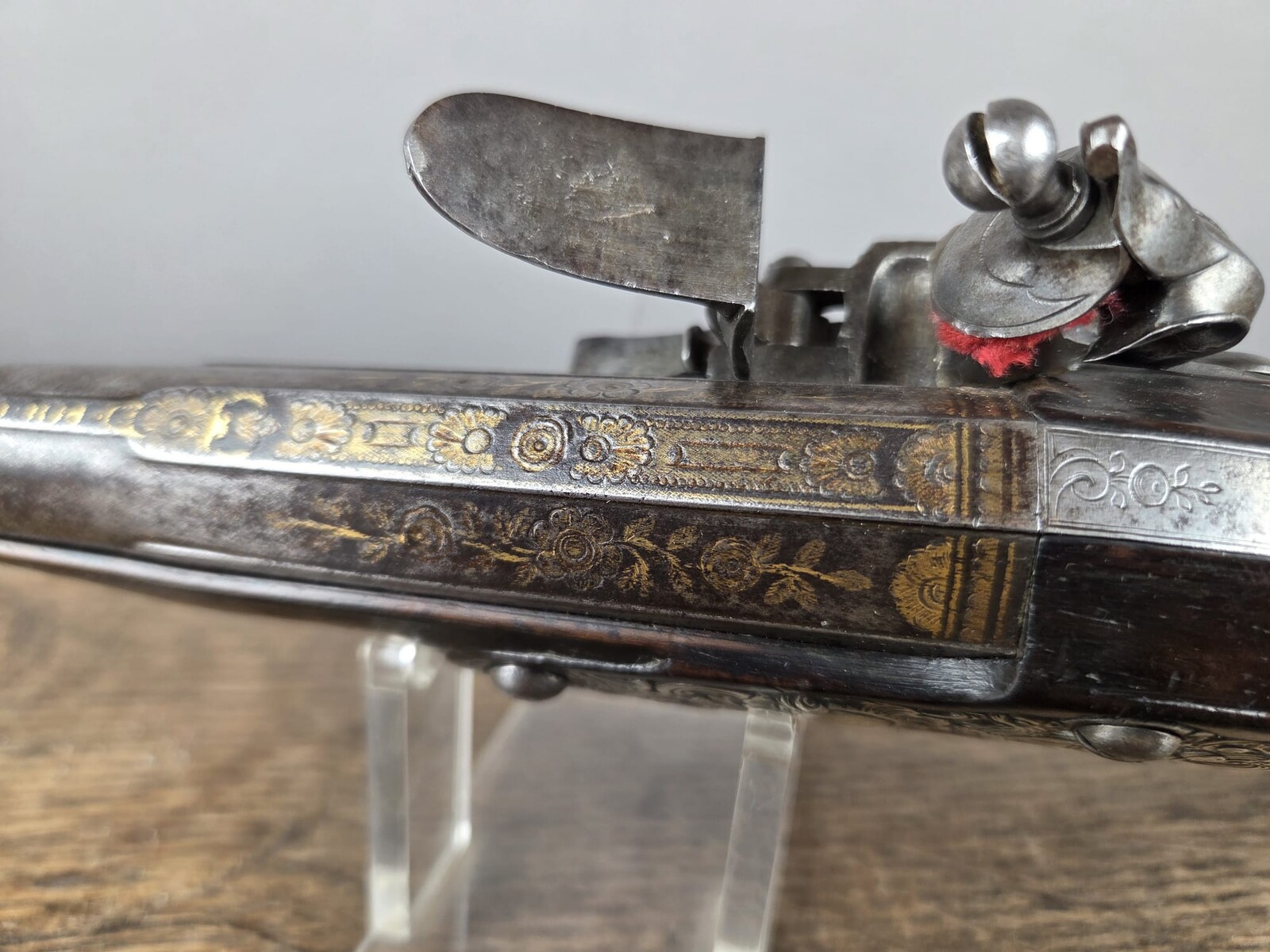 Pair of flintlock pistols circa 1750