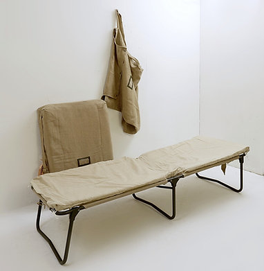 Pair of French Army Camp Beds, 1970s 