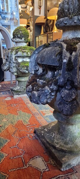 Pair of garden basins - around 1900