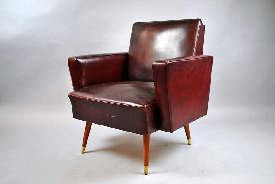 Pair Of Hungarian Armchairs, 1940 