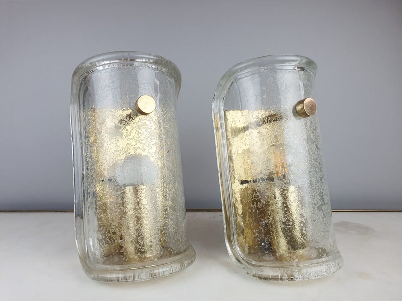 Pair of Murano glass sconces from Limburg, circa 1960