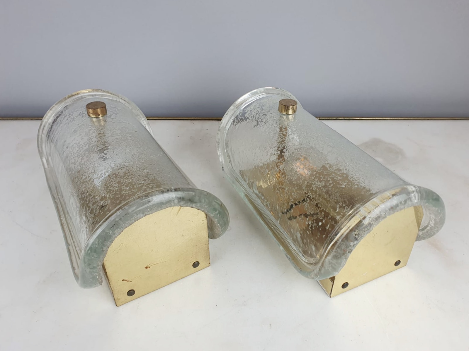 Pair of Murano glass sconces from Limburg, circa 1960
