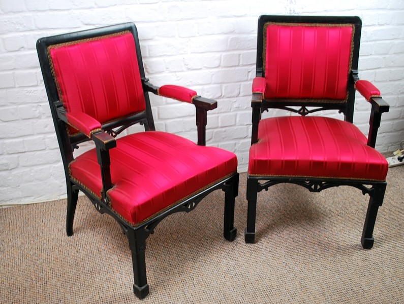 Pair of NapIII armchair 