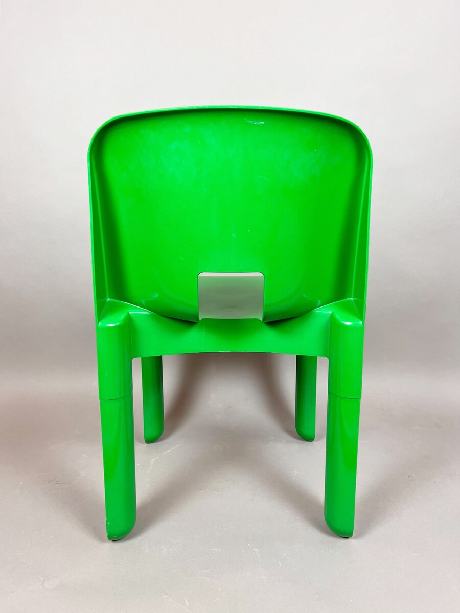 Pair of “Universale” chairs, model 4867, by Joe Colombo for Kartell, Italy, circa 1970