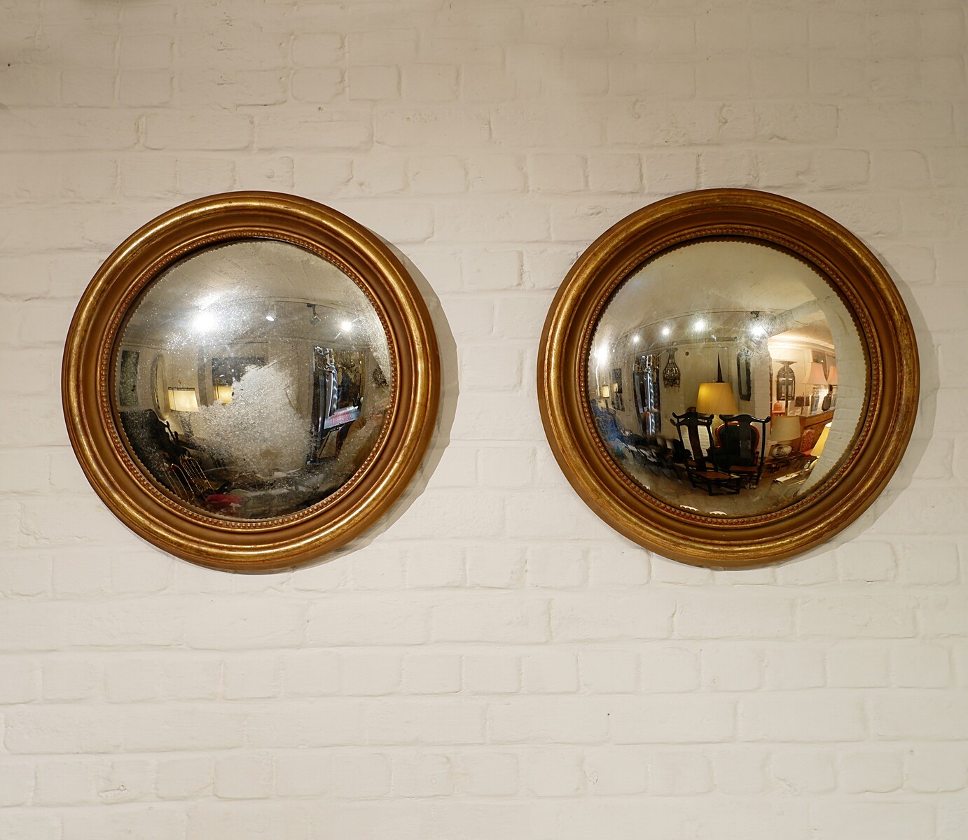 Pair of witches mirrors