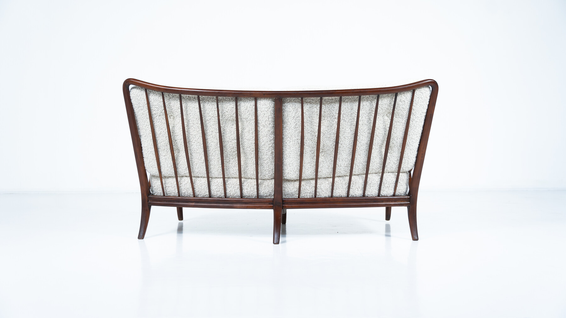 Paolo Buffa, 2-seater sofa, Italy, circa 1950