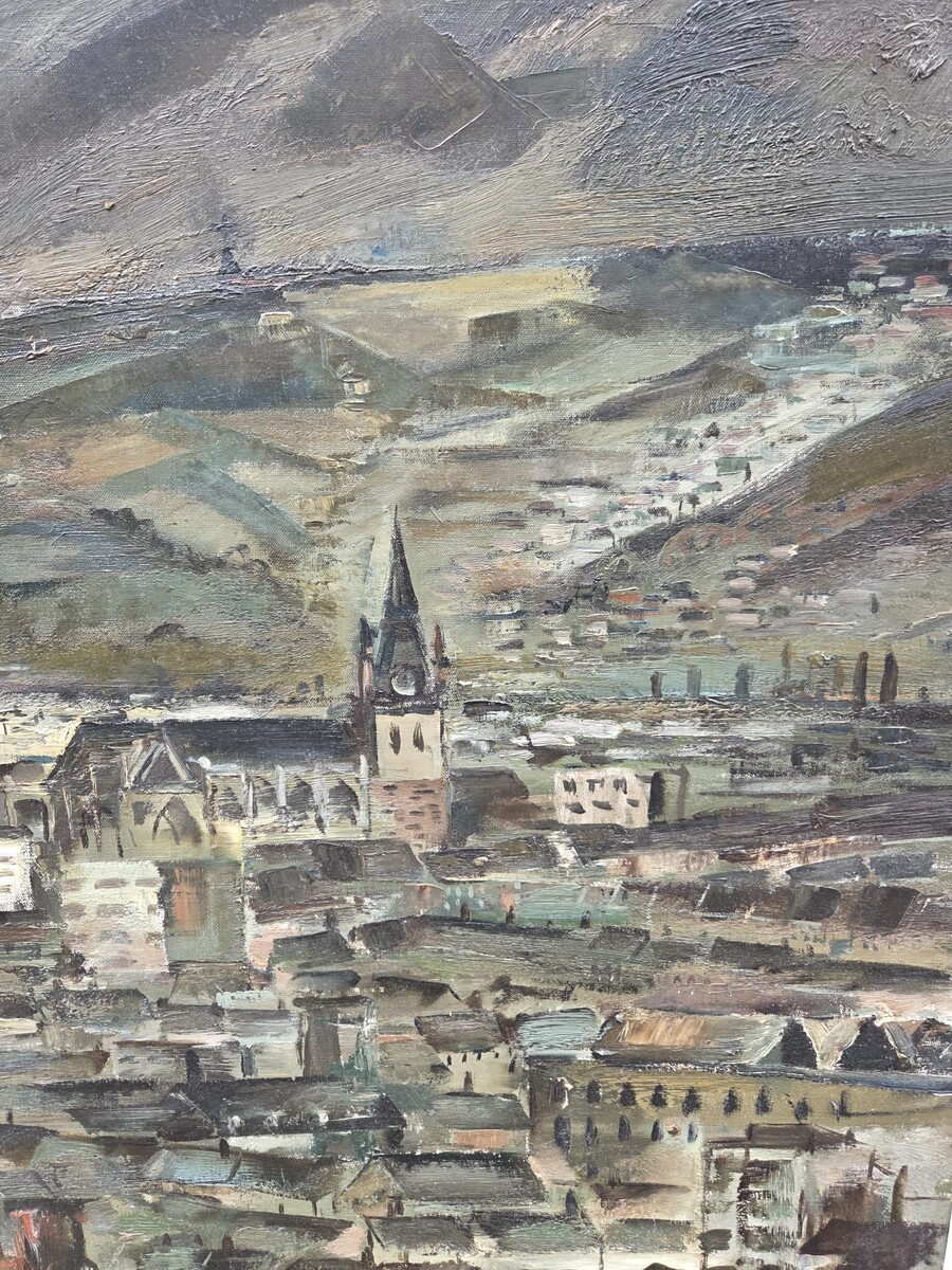 Paul Daxhelet (1905 - 1993) Belgian school, oil on canvas 