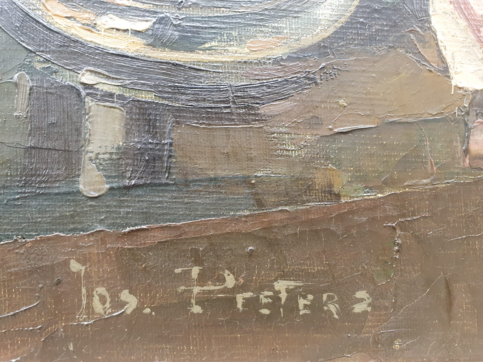 PEETERS Jos, Belgian school 20th, Oil on canvas 