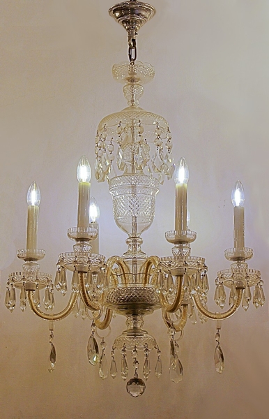 Pendant chandelier, 20th c.