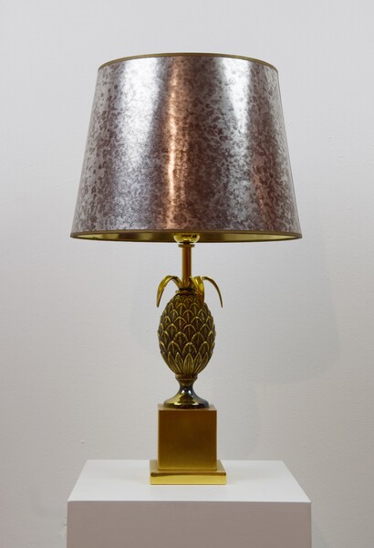 Pineapple brass lamp, 60/s-70's