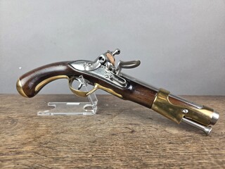 Pistolet demi arçon, France An 2 (1793-94) Révolutionnaire