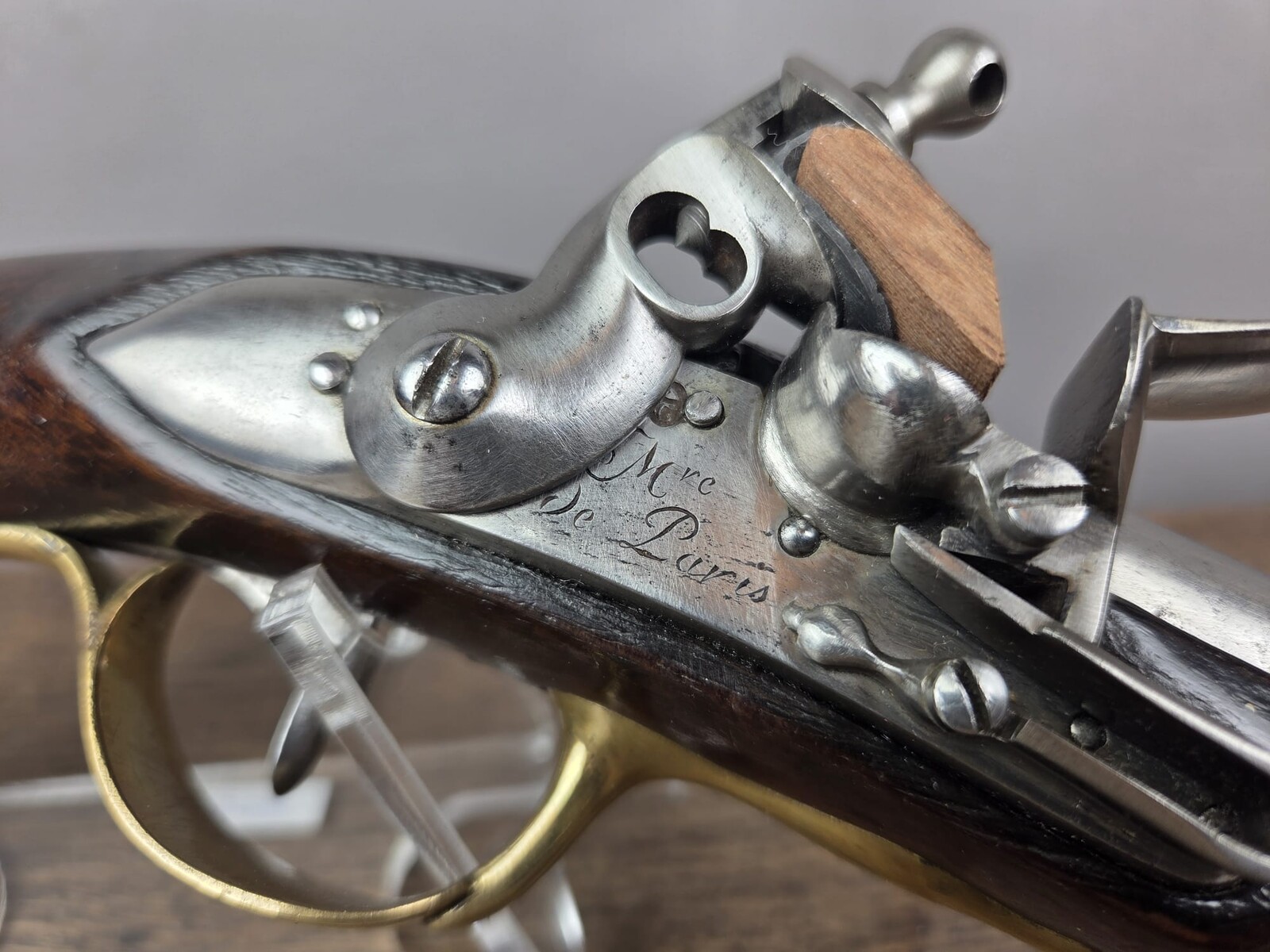 Pistolet demi arçon, France An 2 (1793-94) Révolutionnaire