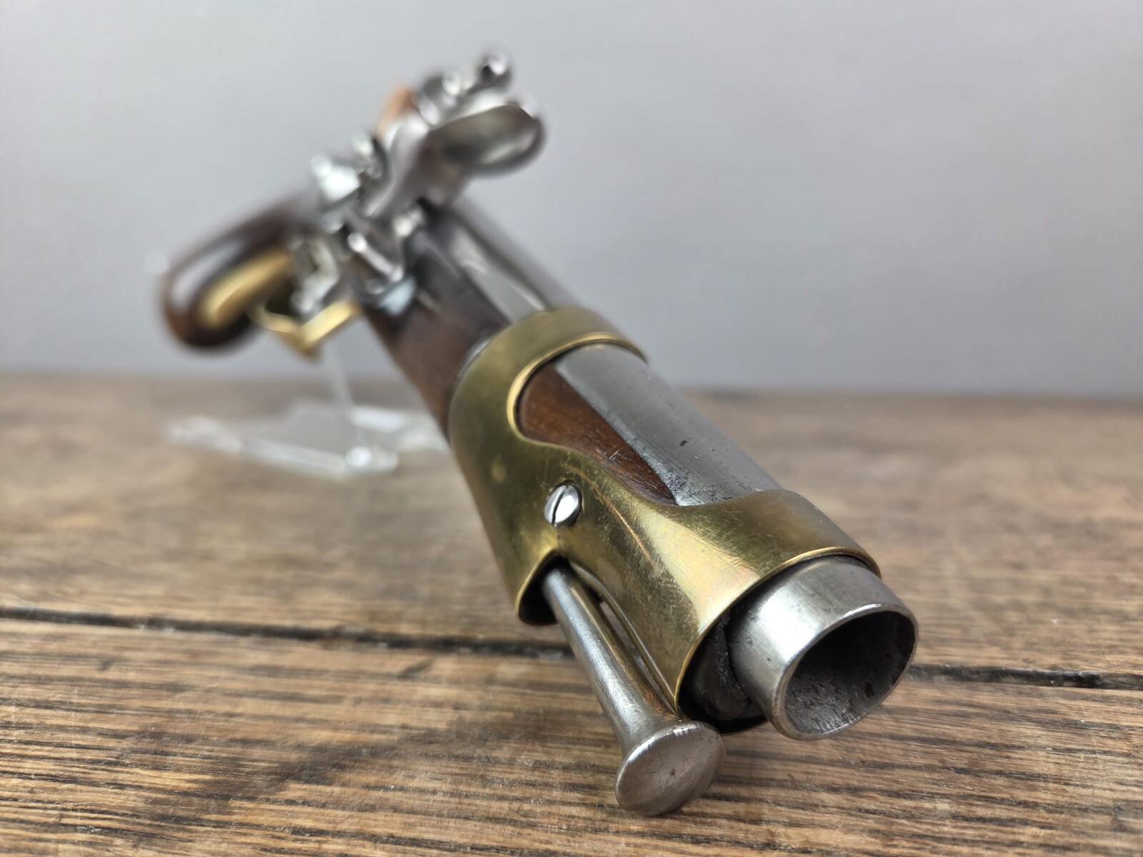 Pistolet demi arçon, France An 2 (1793-94) Révolutionnaire