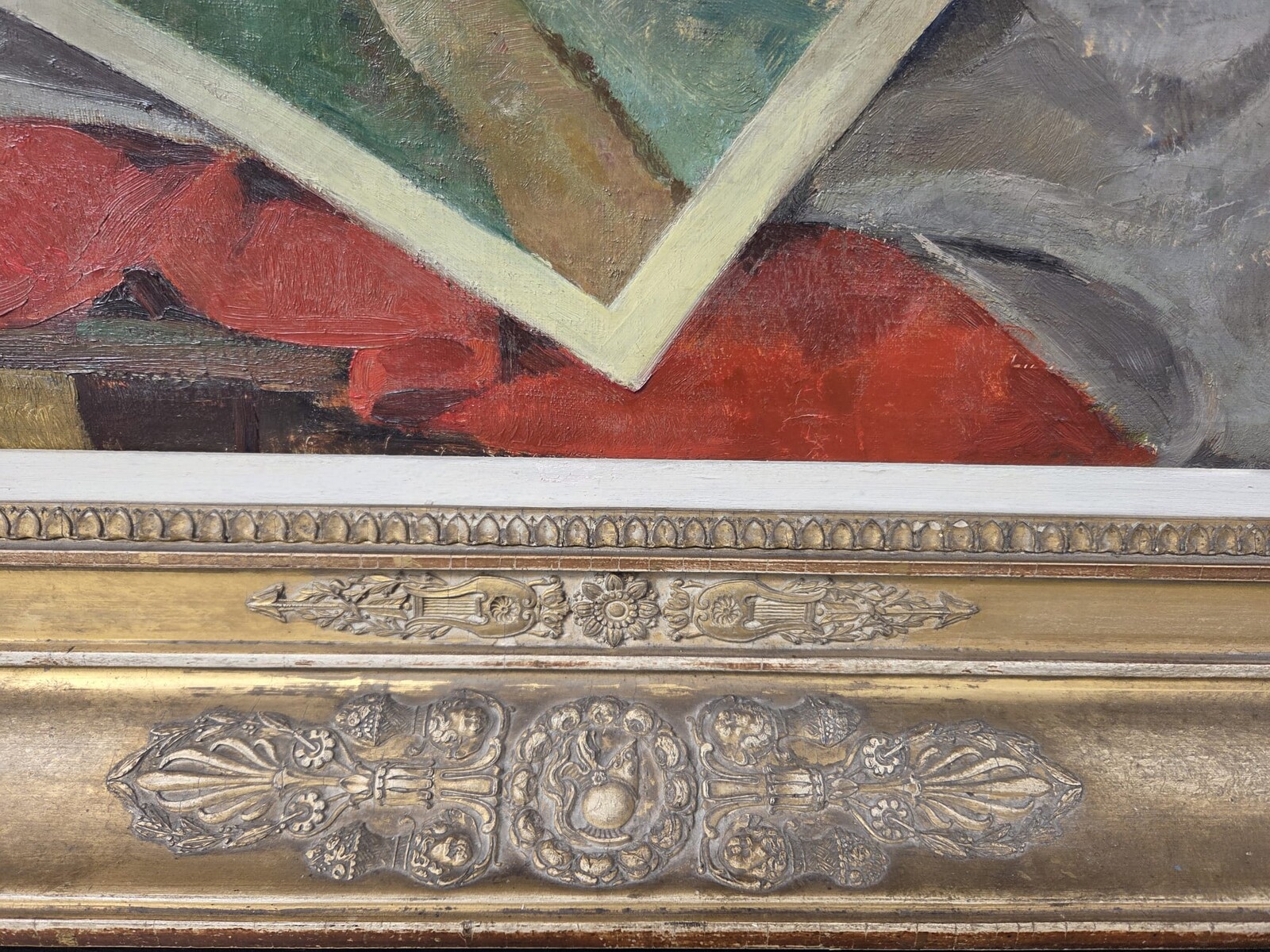 Pol F. Mathieu, Belgian school, 20th century, Oil on canvas 