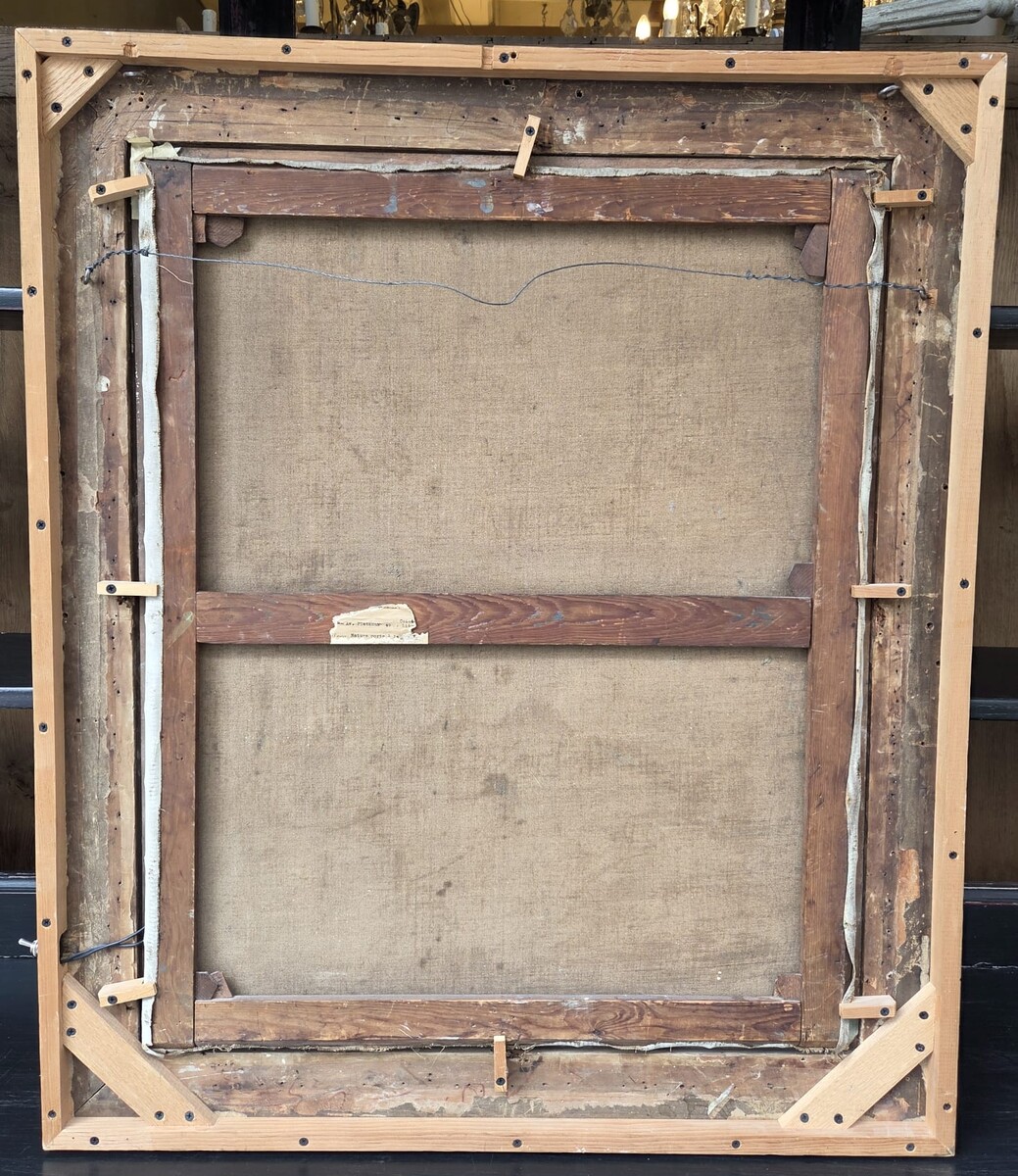 Pol F. Mathieu, Belgian school, 20th century, Oil on canvas 