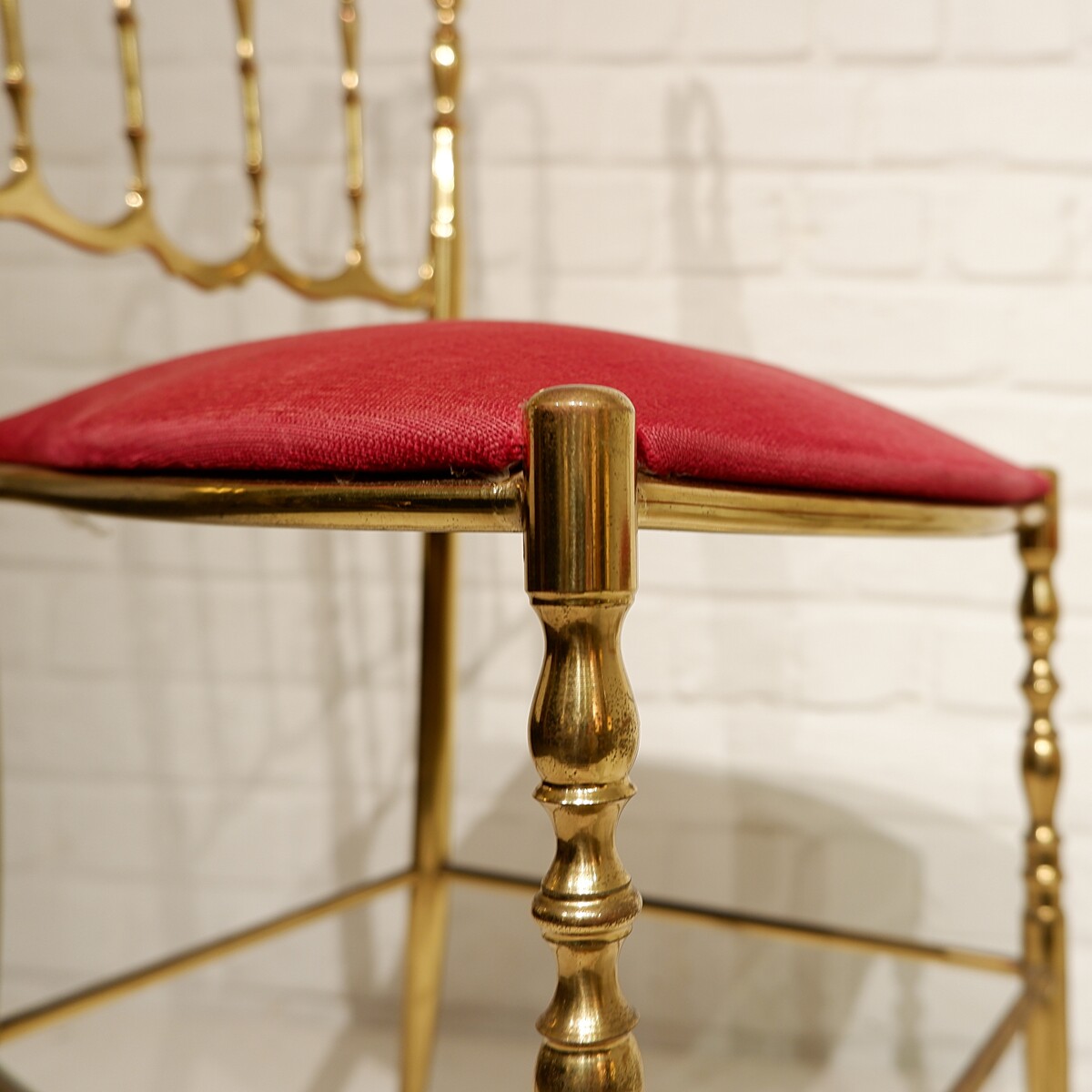 Polished Gilt Brass Chiavari Ballroom Chairs - 3 available (price per piece)