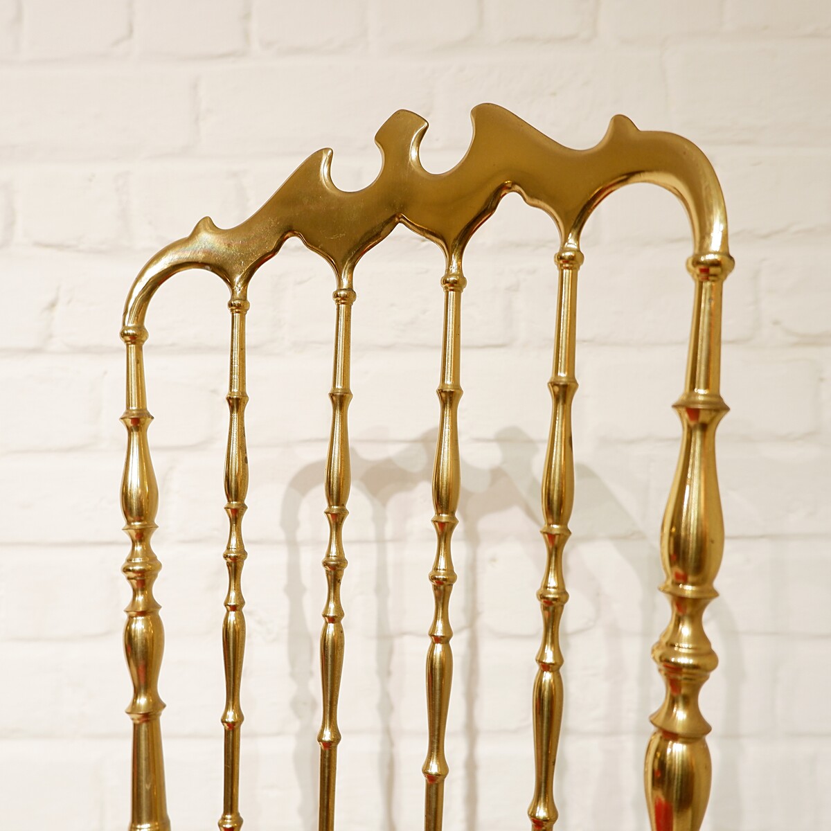 Polished Gilt Brass Chiavari Ballroom Chairs - 3 available (price per piece)