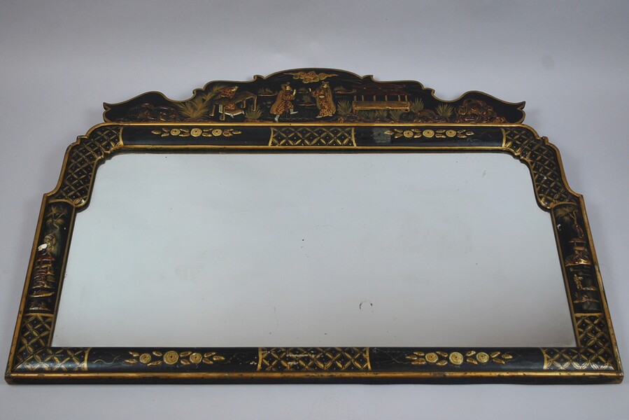 Pretty mirror with Chinese decorations
