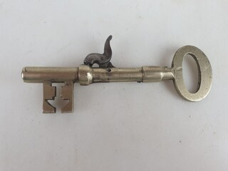 Rare Percussion Pistol Key, Retractable Trigger, Circa 1850