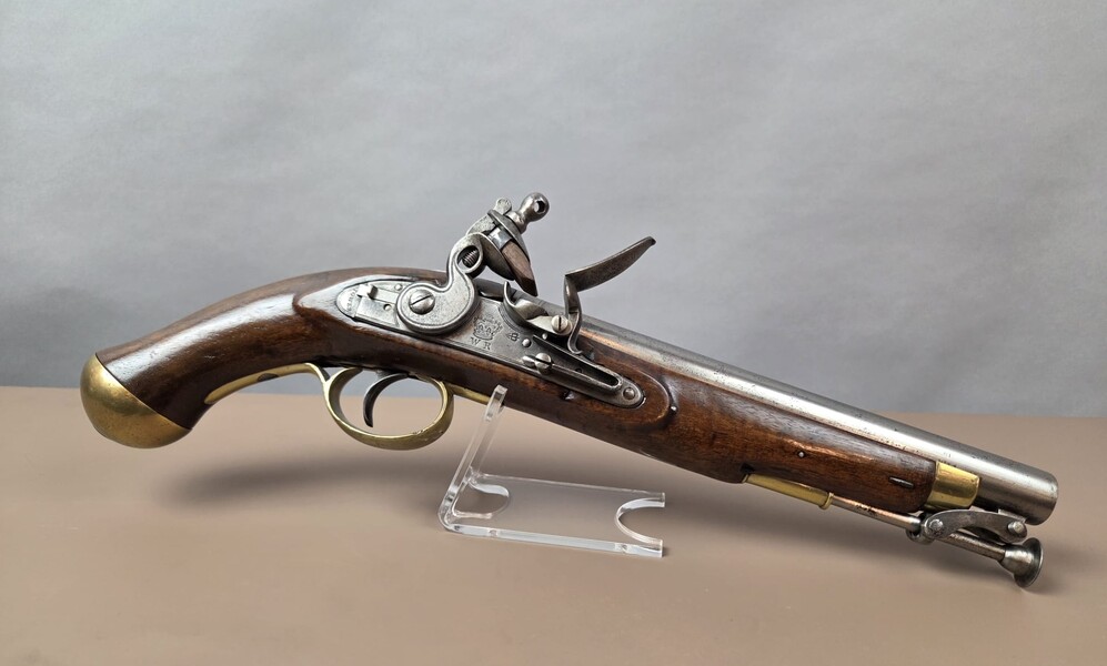 Regulation English flintlock pistol, William IV