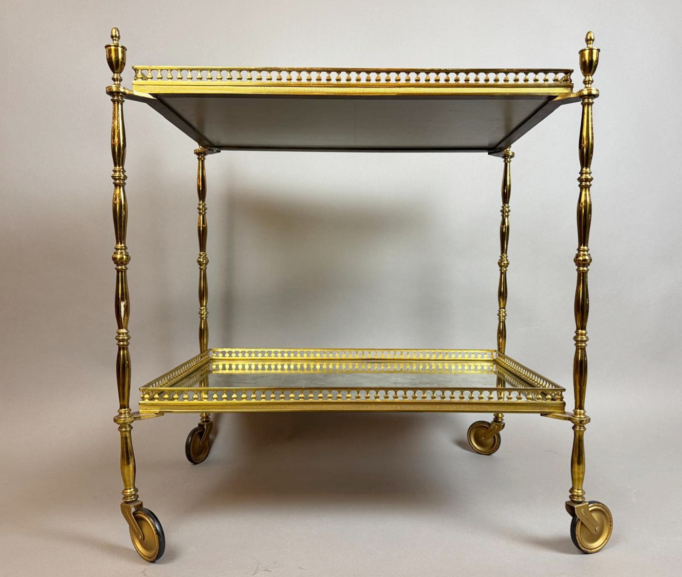 rolling serving cart from the 70s.