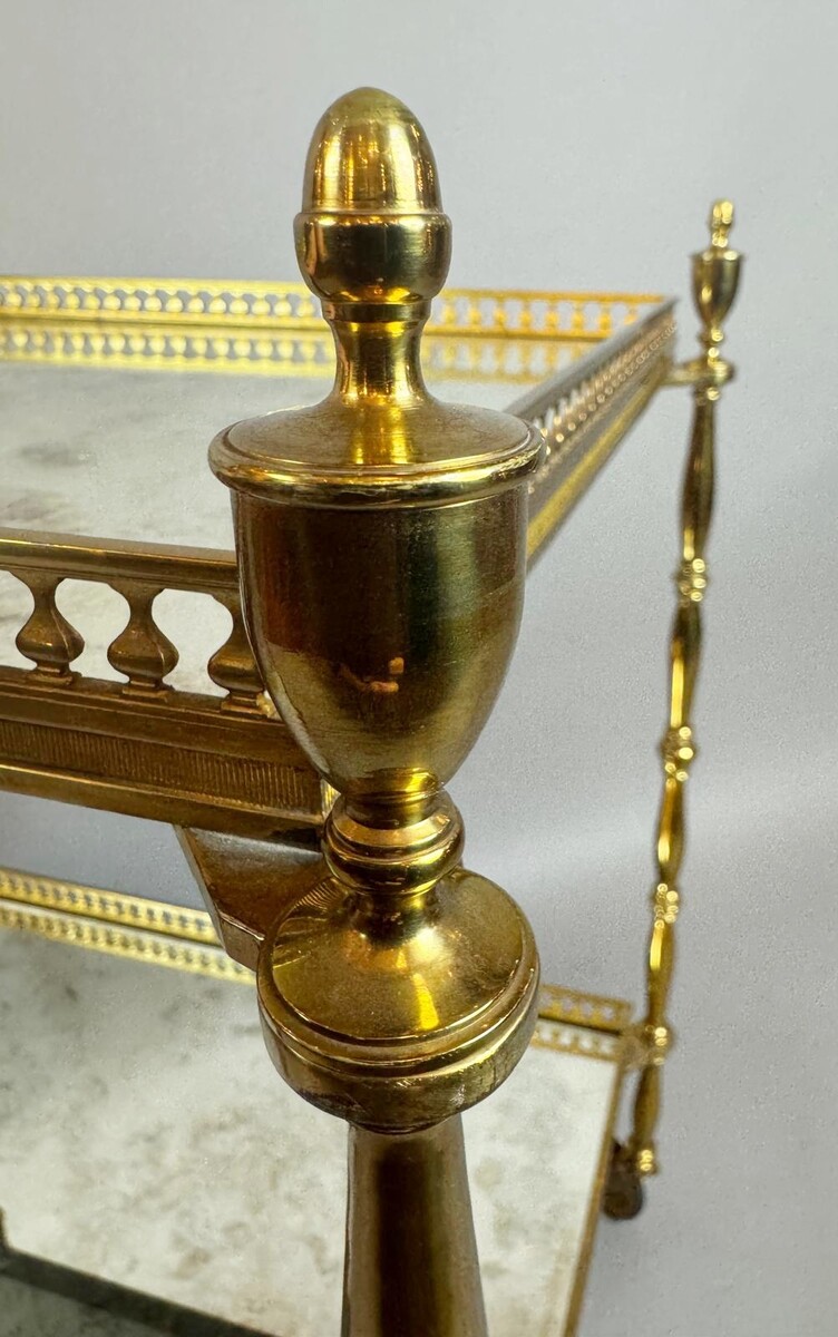 rolling serving cart from the 70s.