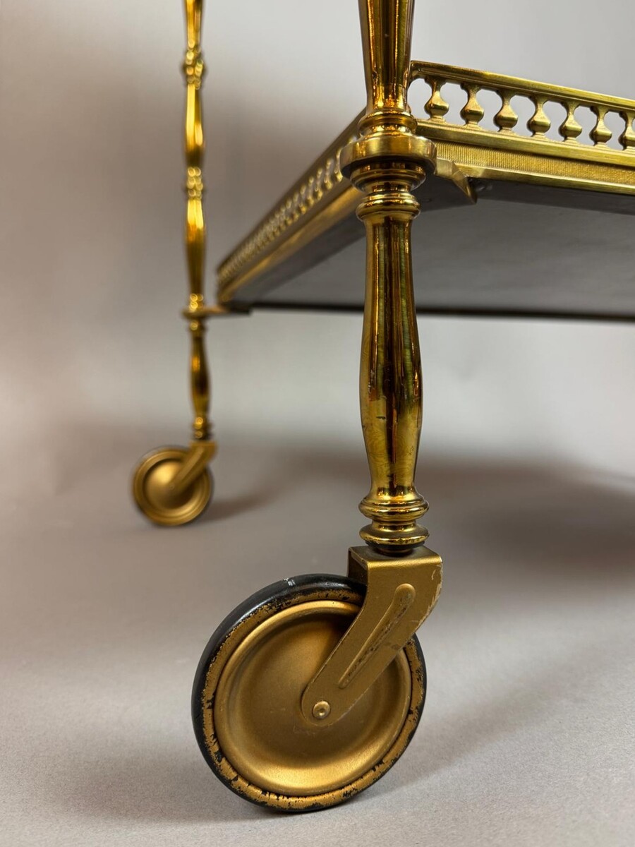 rolling serving cart from the 70s.