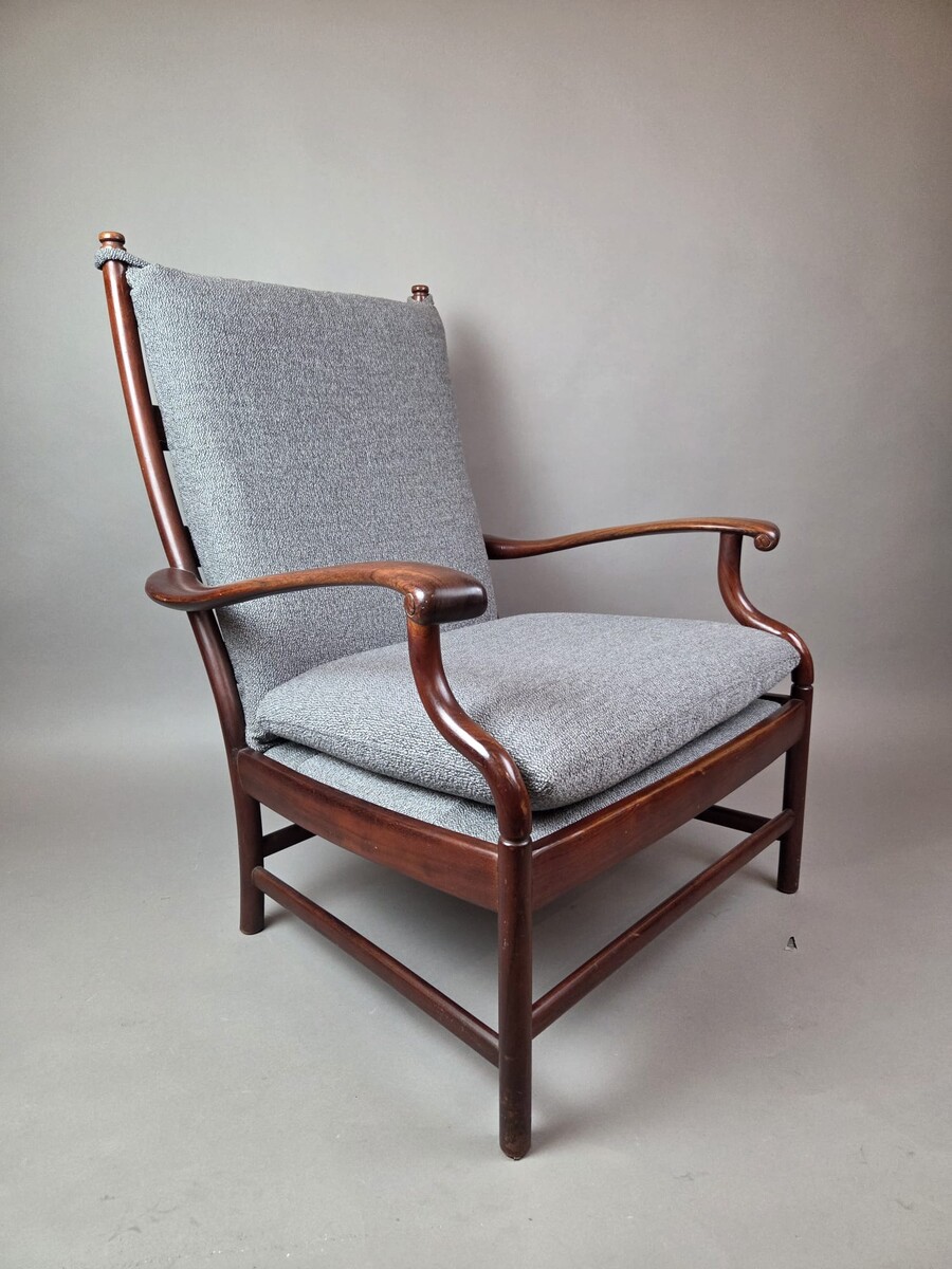 Scandinavian rosewood armchair, Farstrup Møbler, Denmark, circa 1970