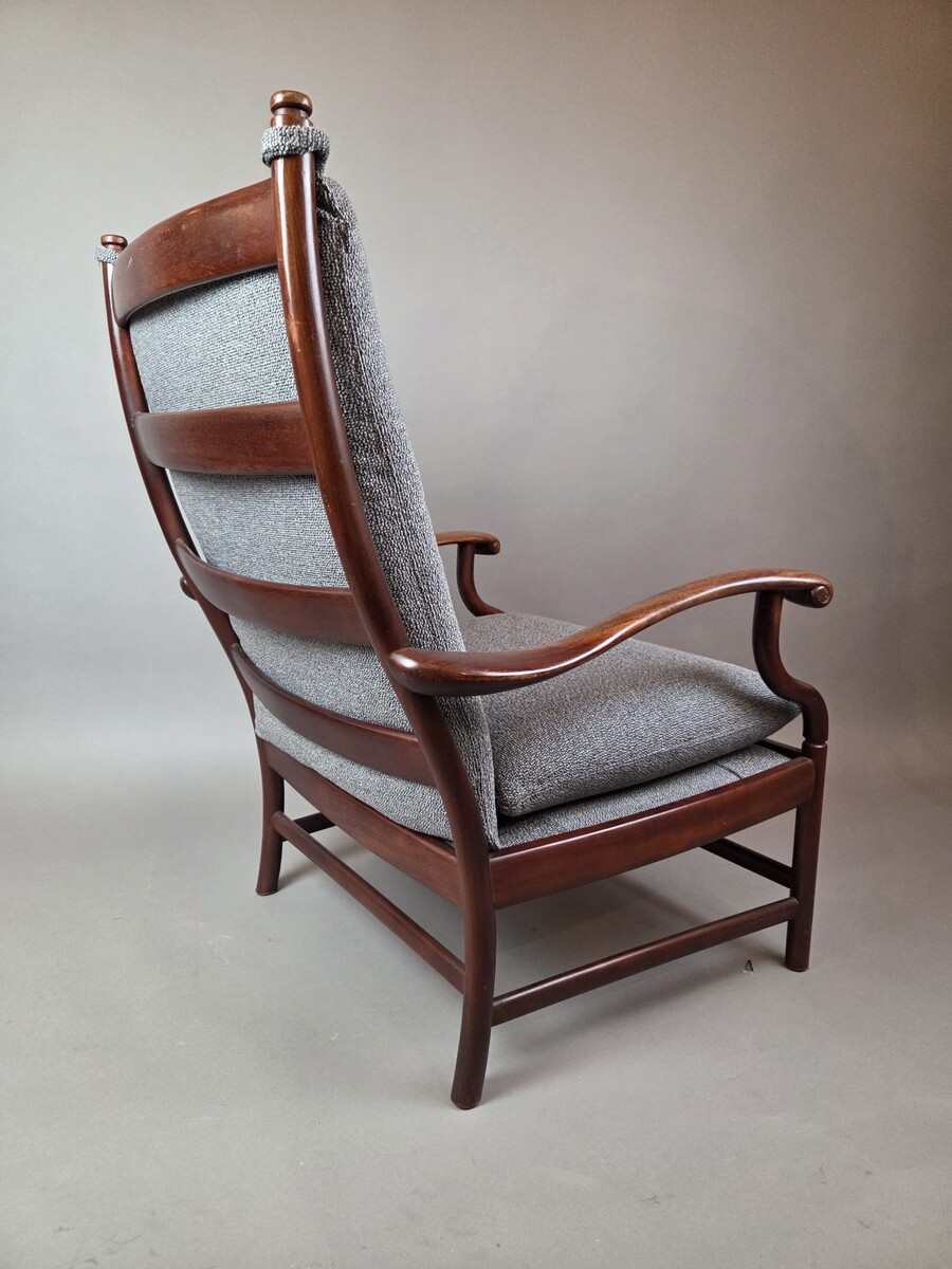 Scandinavian rosewood armchair, Farstrup Møbler, Denmark, circa 1970