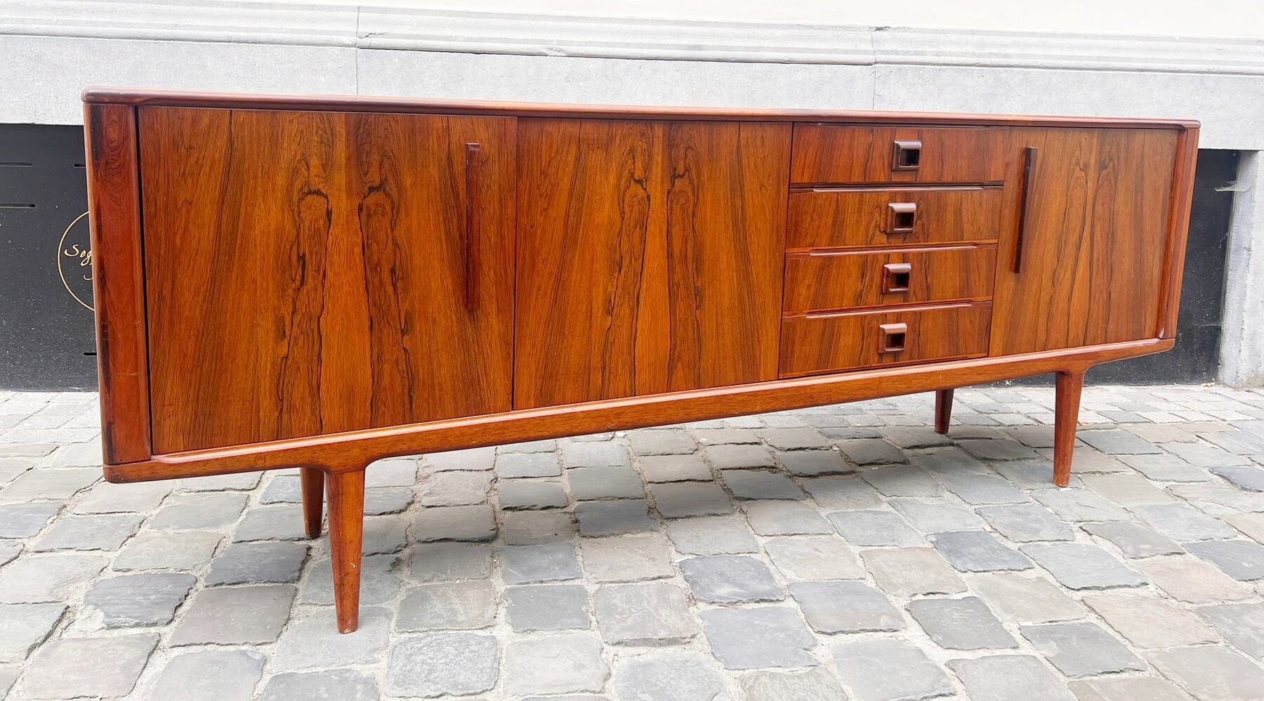 Scandinavian teak sideboard, 1960s