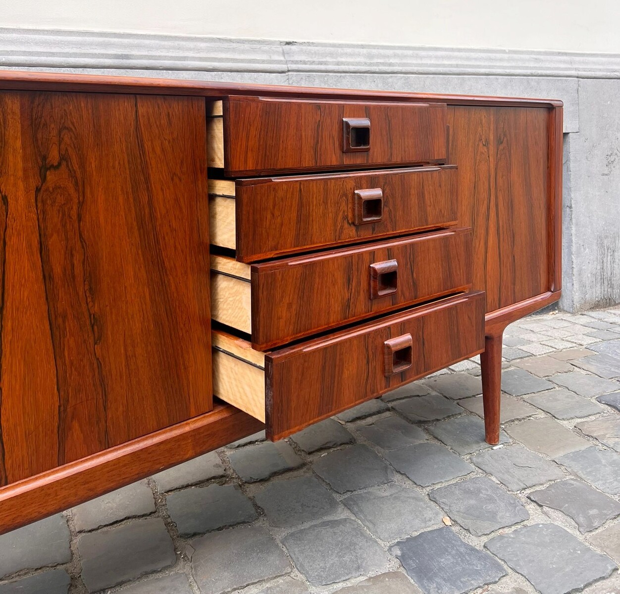 Scandinavian teak sideboard, 1960s