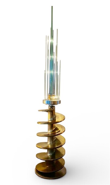sculpture / lamp by Hervé Isle de Beauchaine