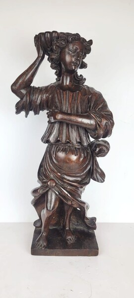 sculpture representing a young lady - circa 1780
