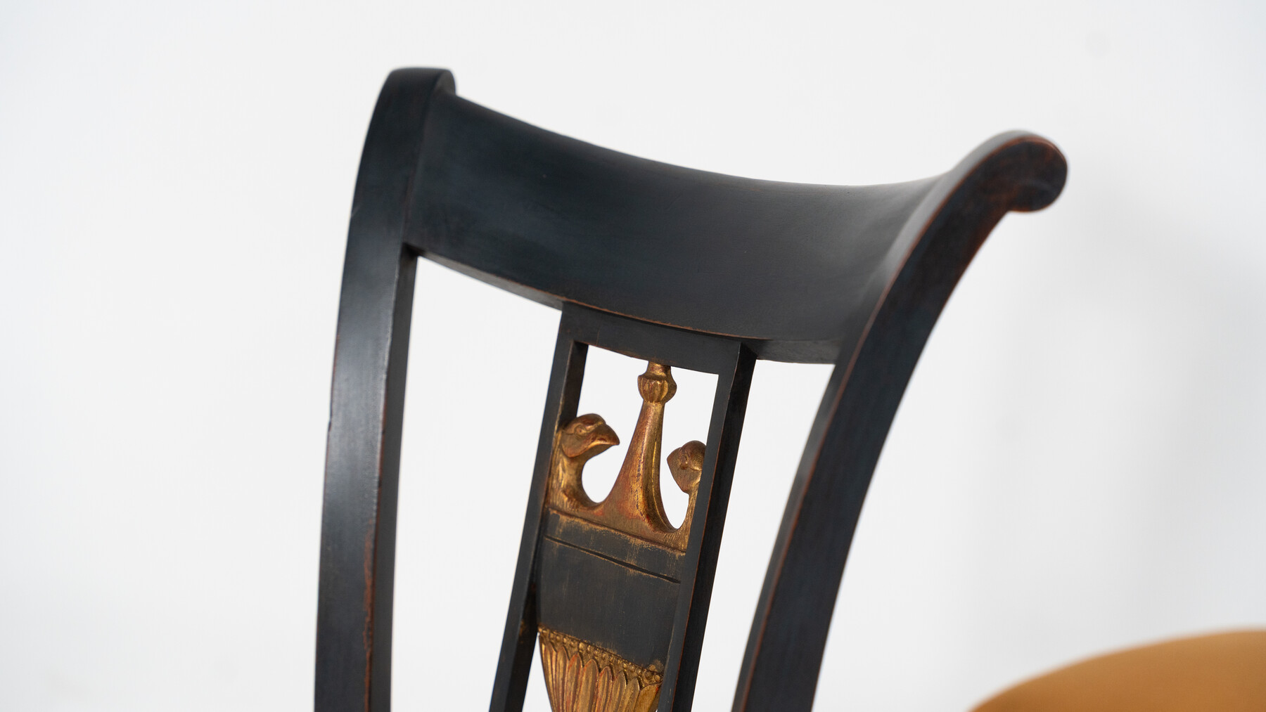 Set of 2 armchairs and 4 chairs in Empire style