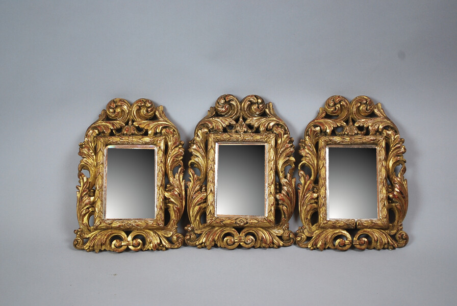 Set of 3 Louis XV mirrors