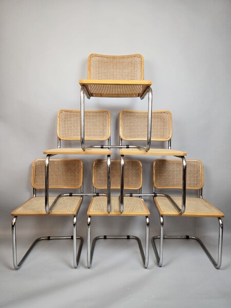 Set of six chairs Marcel Breuer