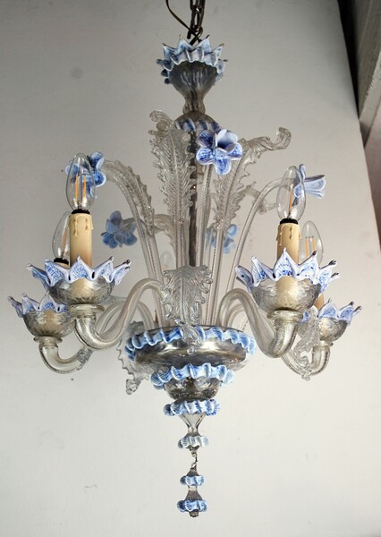 Small Murano chandelier