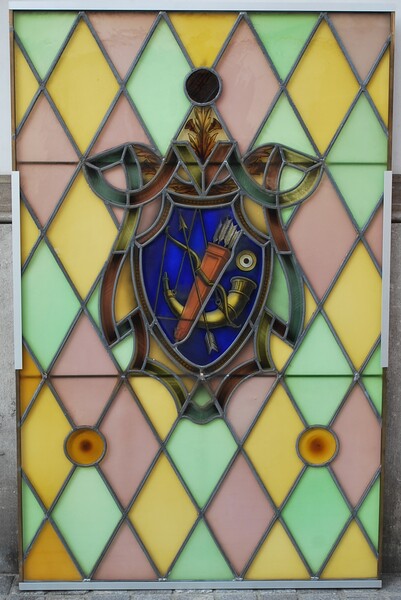 Stainless glass window