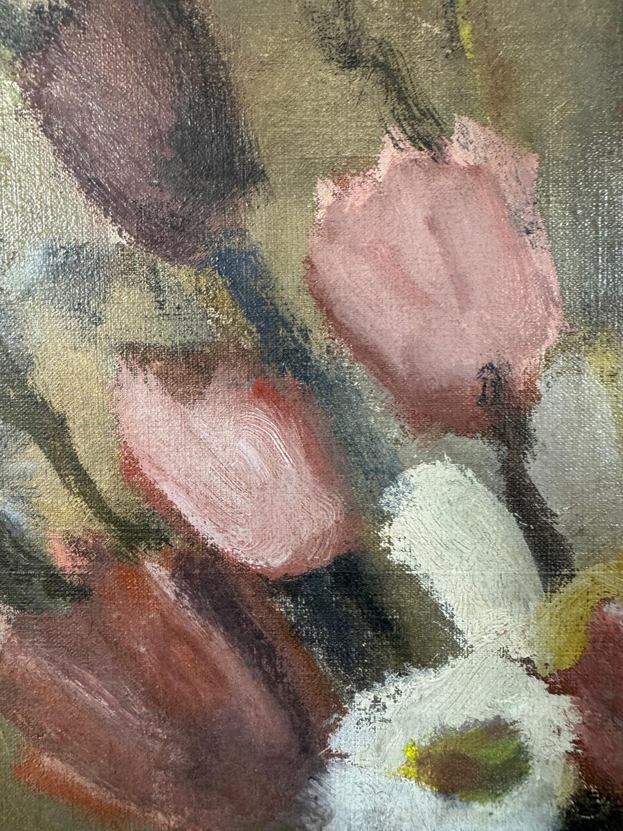 still life with flowers by Theo Swagemakers 