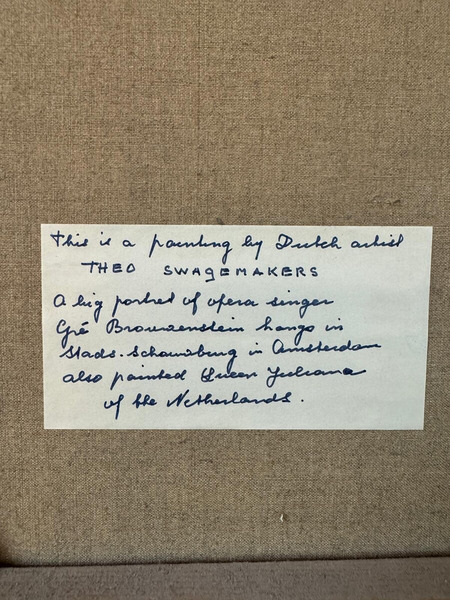 still life with flowers by Theo Swagemakers 